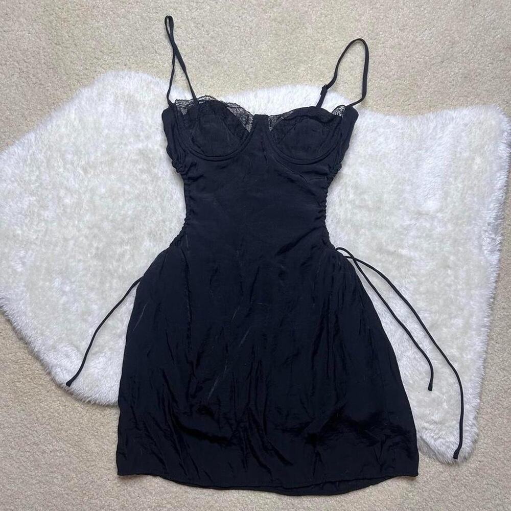 Princess Polly black mini dress!